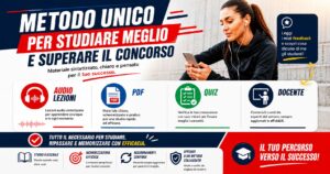 Il metodo innovativo di Filippo Orali: audio lezioni, PDF, quiz e supporto per prepararsi ai concorsi OSS.
