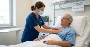 osservazione degli atti respiratori durante assistenza sanitaria