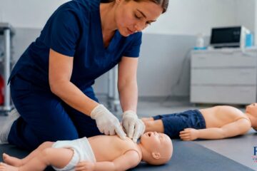 rianimazione cardiopolmonare pediatrica con RCP e DAE