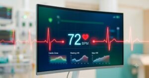 frequenza cardiaca rilevata durante il controllo dei parametri vitali