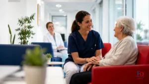 OSS in casa della comunità con équipe sanitaria
