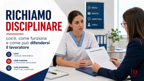 Richiamo disciplinare e difesa del lavoratore OSS