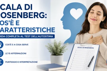 Illustrazione della Scala di Rosenberg per la valutazione dell'autostima.
