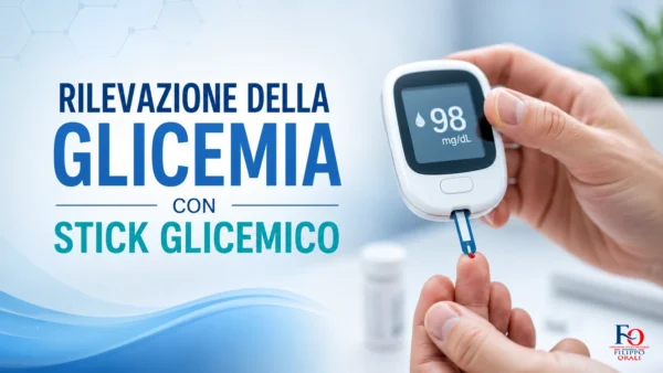rilevazione glicemia con stick glicemico