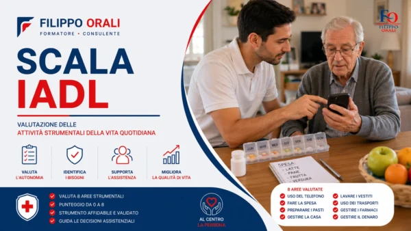 scala IADL per valutare l’autonomia della persona nelle attività strumentali della vita quotidiana