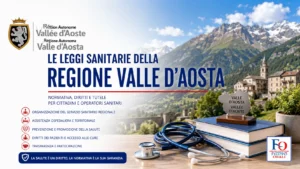 leggi sanitarie della regione valle d'aosta e organizzazione del servizio sanitario regionale