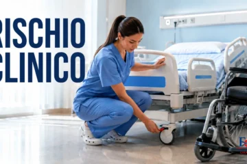 operatore OSS controlla la sicurezza della persona assistita