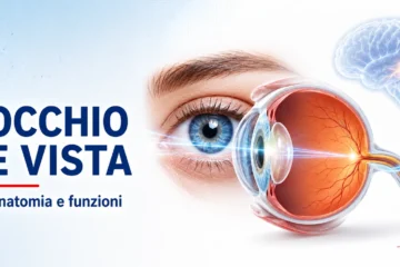 Anatomia dell’occhio umano e percorso della luce