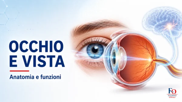 Anatomia dell’occhio umano e percorso della luce