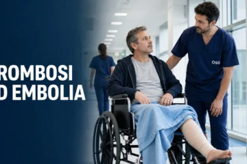 dolore alla gamba e difficoltà respiratoria