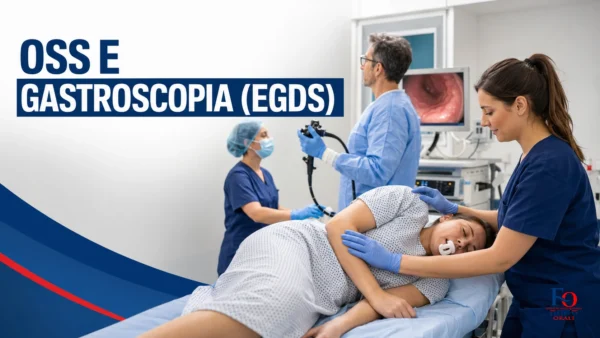 assistenza al paziente durante la gastroscopia