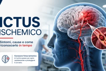 Ictus ischemico con ostruzione di un’arteria cerebrale
