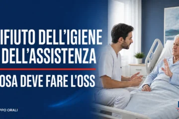 operatore dialoga con persona che rifiuta l’igiene