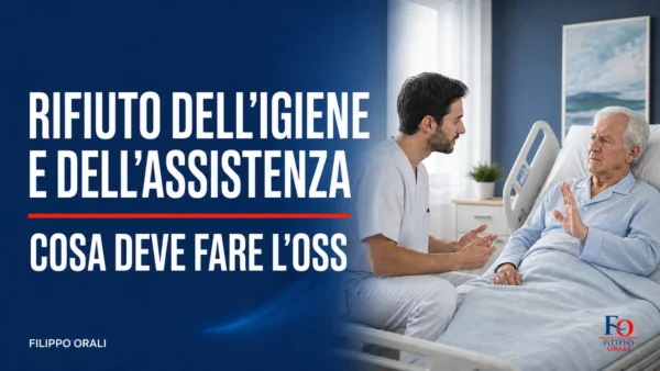 operatore dialoga con persona che rifiuta l’igiene