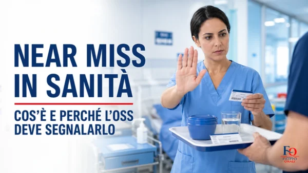 OSS segnala un near miss in sanità