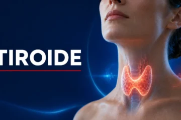 tiroide evidenziata nel collo di una paziente Titolo: tiroide