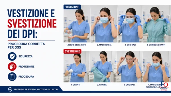 indossa correttamente i dpi prima dell’assistenza