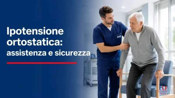 persona assistita seduta prima di alzarsi