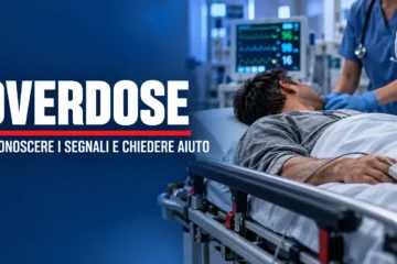 Overdose persona assistita su una barella